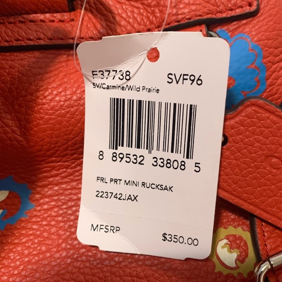 Coach Mini Backpack - Picture 6 of 8